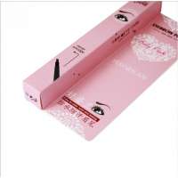 Cosmetic Packaging Carton Custom Eyeliner Eyebrow Brush Box Color Makeup Folding Box Design